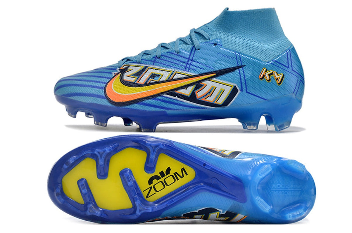 chuteira-campo-nike-air-zoom-mercurial-superfly-9-elite-fg-azul-mbappe-comic-6