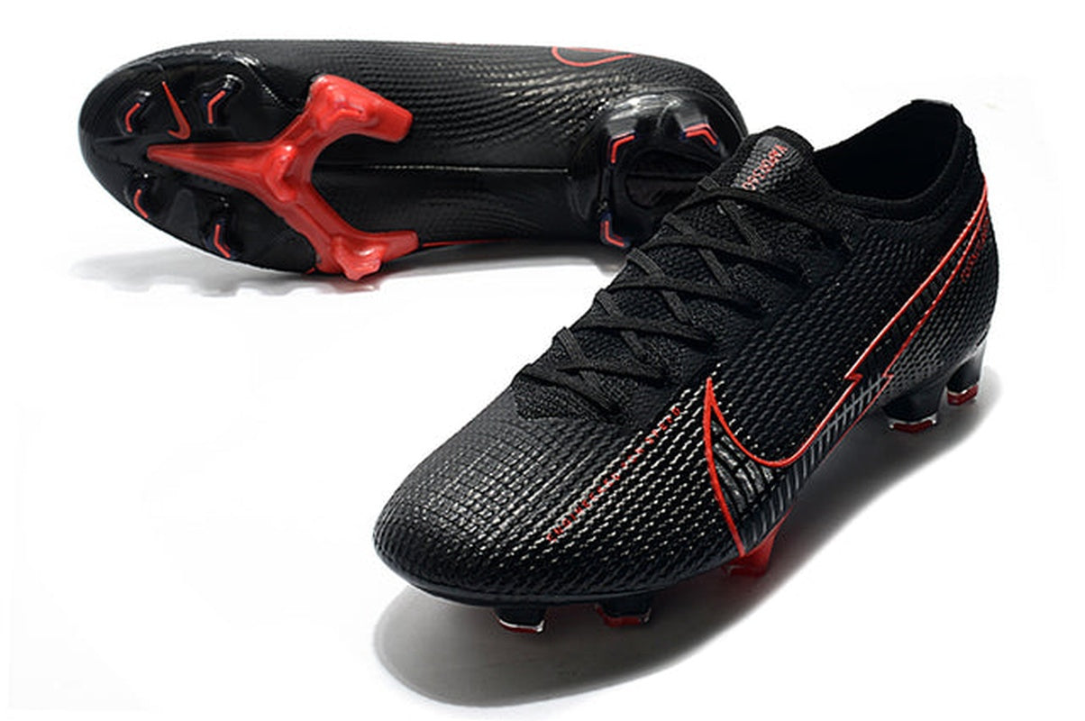 chuteira-campo-nike-mercurial-vapor-13-elite-fg-black-and-red-low-3