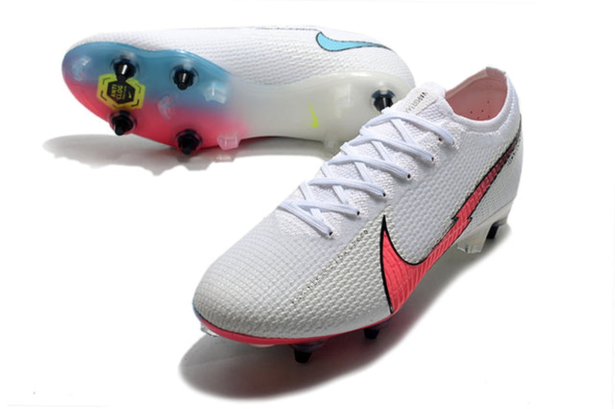 chuteira-campo-nike-mercurial-vapor-13-elite-sg-pro-anti-clog-branco-rosa-azul-3