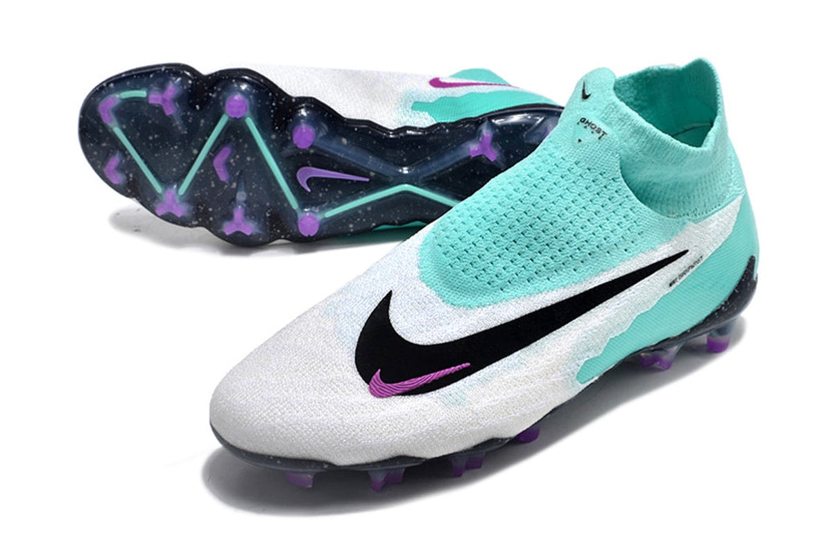 chuteira-campo-nike-phantom-gx-df-elite-fg-branca-verde-e-roxa-peak-ready-pack-2