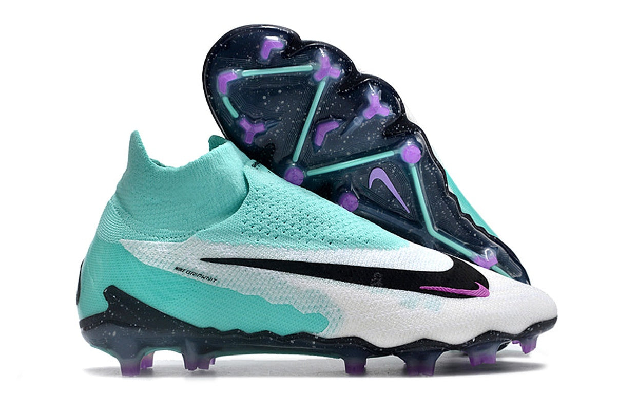 chuteira-campo-nike-phantom-gx-df-elite-fg-branca-verde-e-roxa-peak-ready-pack-4