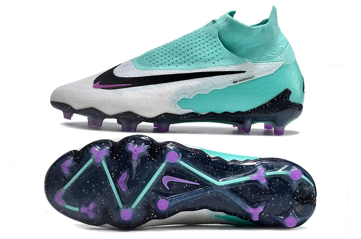 chuteira-campo-nike-phantom-gx-df-elite-fg-branca-verde-e-roxa-peak-ready-pack-5