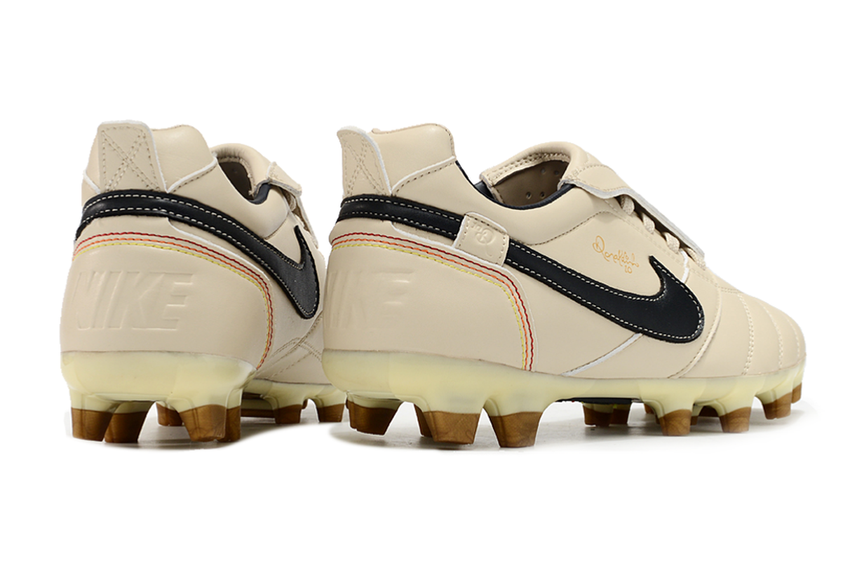 chuteira-campo-nike-retrô-tiempo-legend-r10-elite-bege-e-preta-3