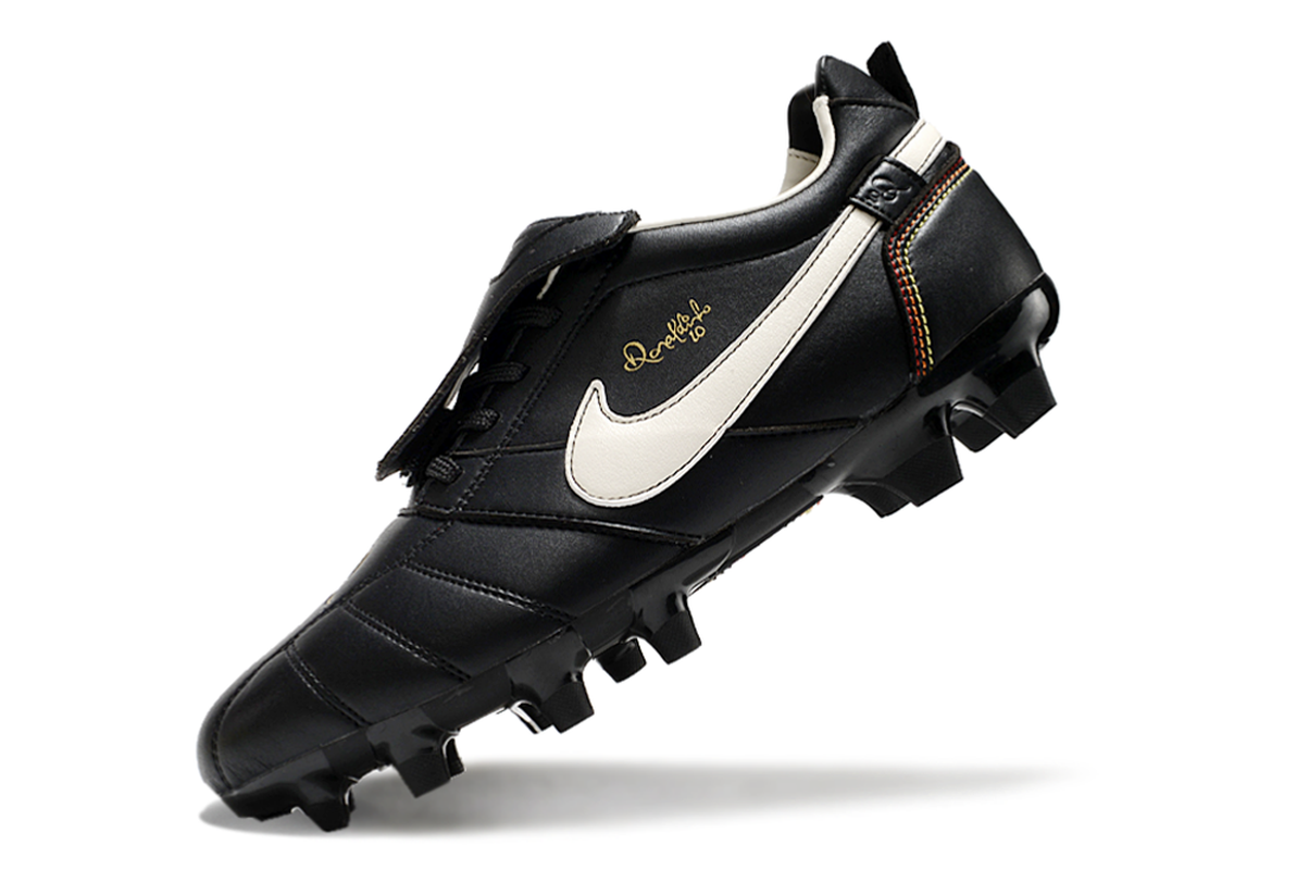 chuteira-campo-nike-retrô-tiempo-legend-r10-elite-preta-e-branca-5