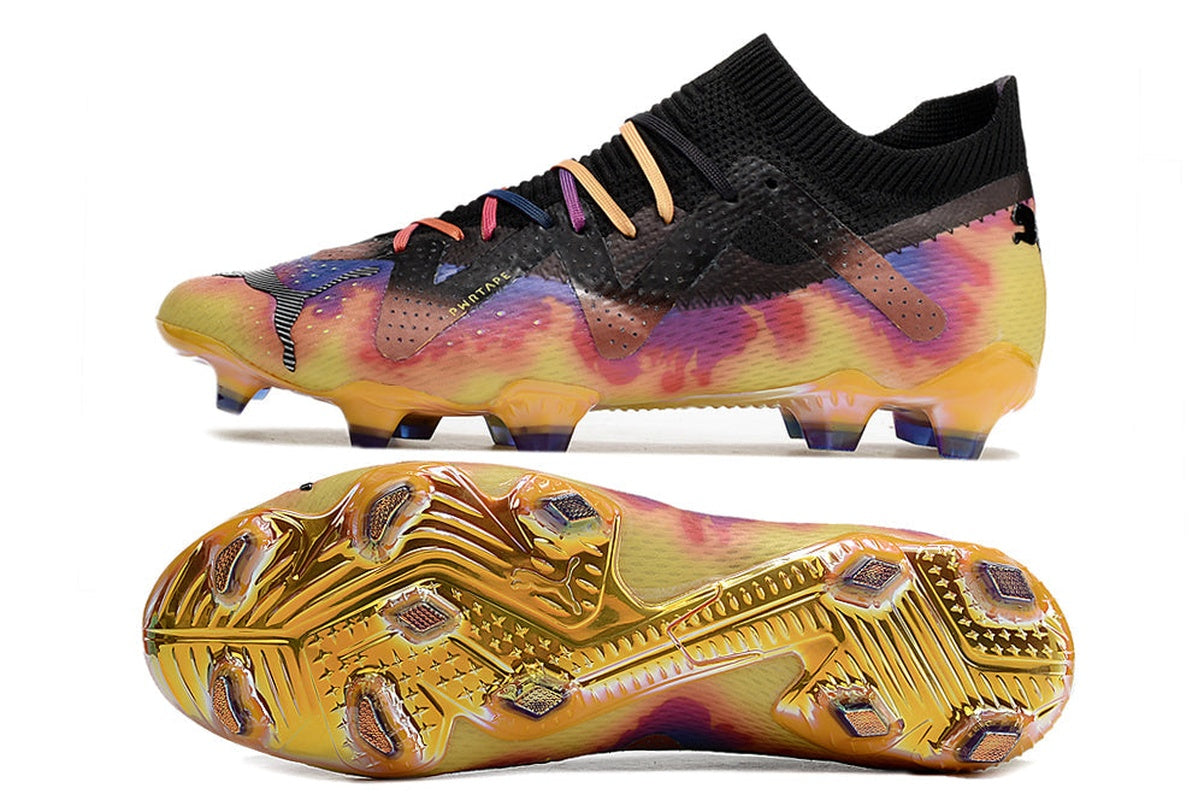 chuteira-campo-puma-future-ultimate-fg-preta-e-amarela-elements-pack-3