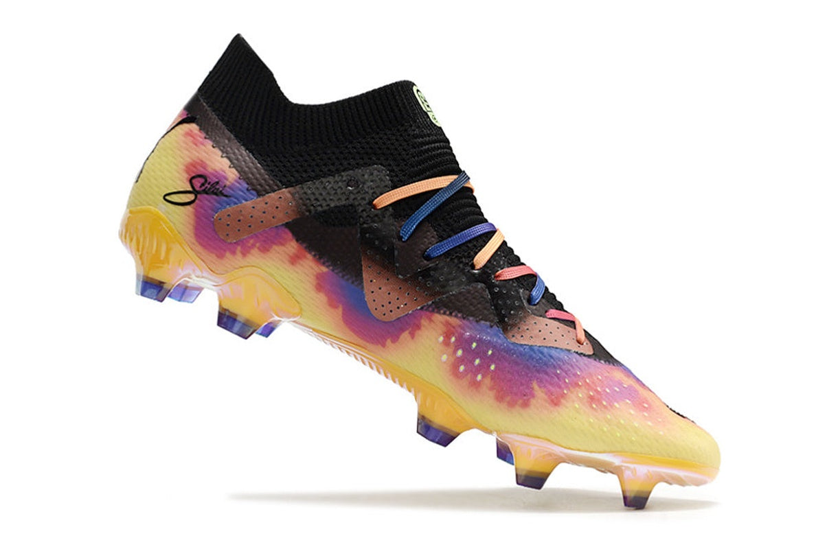 chuteira-campo-puma-future-ultimate-fg-preta-e-amarela-elements-pack-6