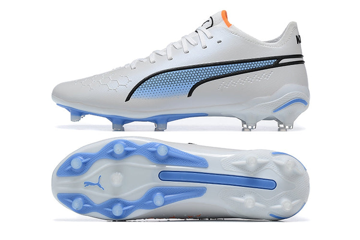 chuteira-campo-puma-king-ultimate-fg-branca-e-azul-supercharge-pack-10