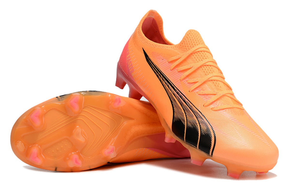 chuteira-campo-puma-ultra-ultimate-fg-laranja-e-rosa-forever-faster-pack-4
