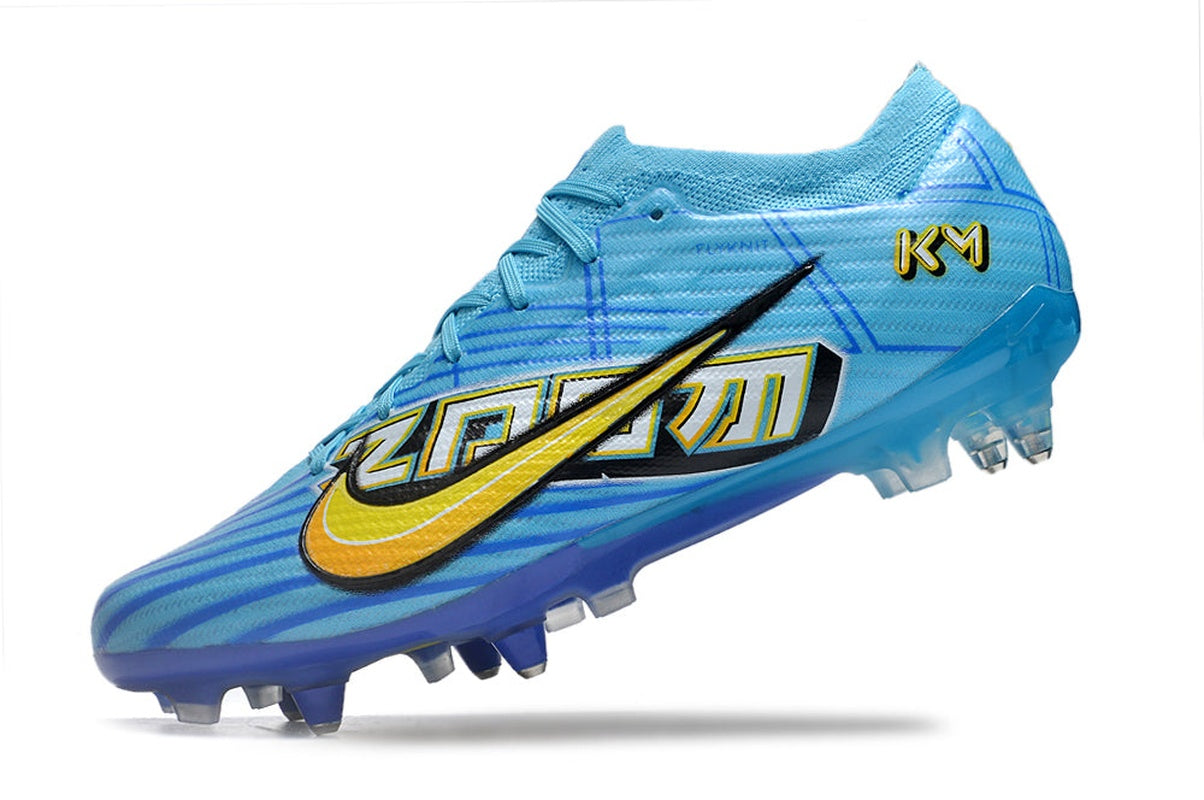 chuteira-de-campo-nike-air-zoom-mercurial-vapor-15-elite-ponta-de-aluminio-azul-mbappe-comic-3