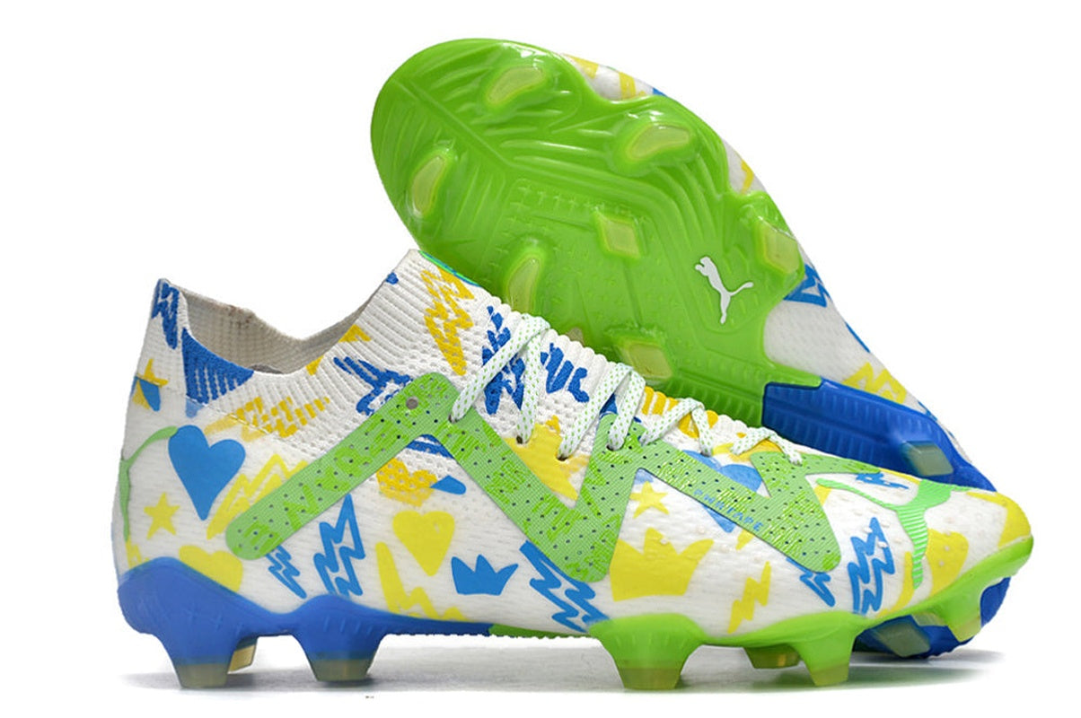 chuteira-de-campo-puma-future-ultimate-fg-verde-amarelo-e-azul-instituto-neymar-7