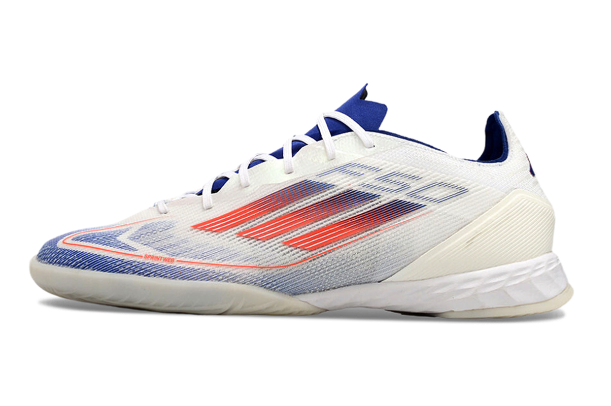 chuteira-futsal-adidas-f50-ic-branca-azul-e-vermelha-advancement-pack-1