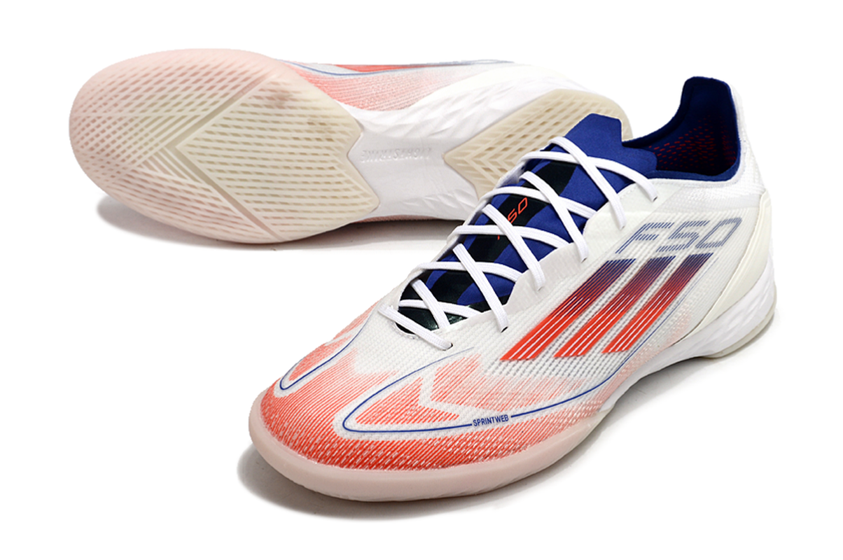 chuteira-futsal-adidas-f50-ic-branca-azul-e-vermelha-advancement-pack-4