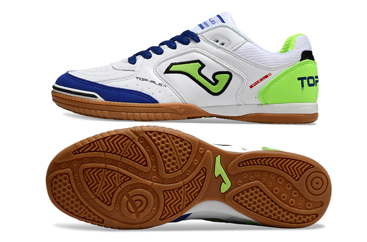 chuteira-futsal-joma-top-flex-rebound-ic-branca-azul-e-verde-2