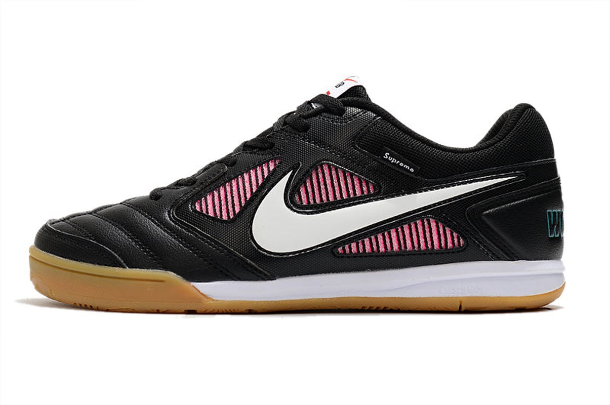 chuteira-futsal-supreme-x-nike-sb-gato-ic-preta-branca-e-rosa-1