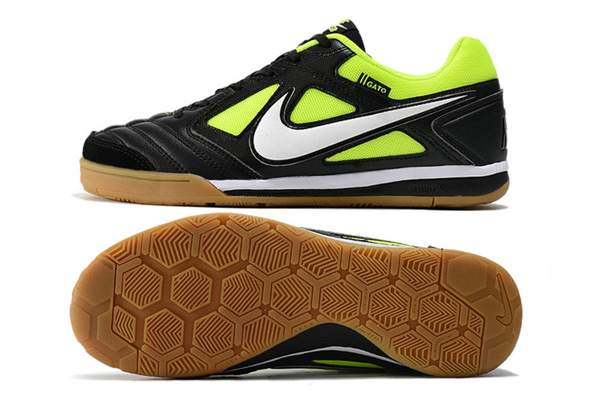 chuteira-futsal-supreme-x-nike-sb-gato-ic-preta-e-verde-3