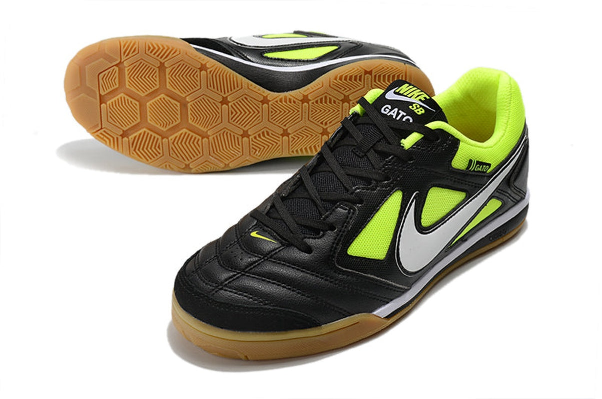 chuteira-futsal-supreme-x-nike-sb-gato-ic-preta-e-verde-5