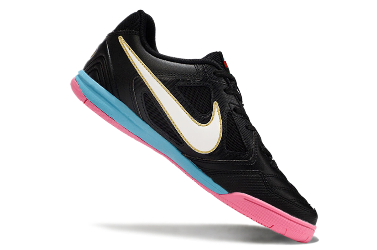 chuteira-futsal-supreme-x-nike-sb-gato-ic-preta-rosa-e-azul-5