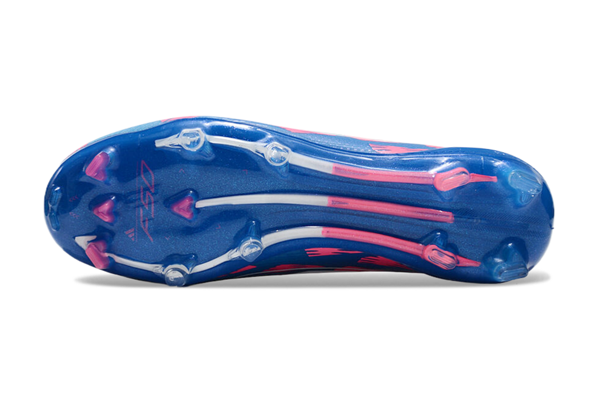 chuteira-infantil-campo-adidas-f50-fg-rosa-azul-e-branca-reemergence-pack-3