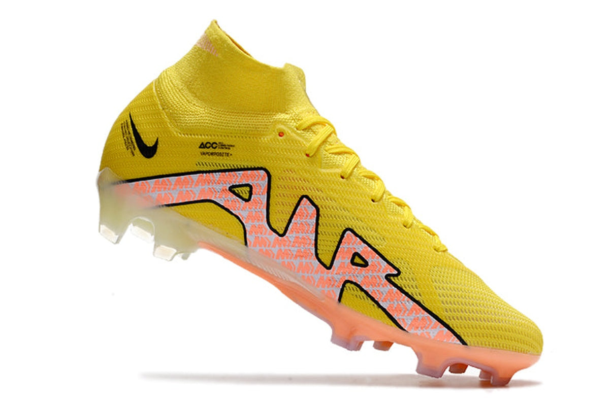 chuteira-infantil-campo-nike-air-zoom-mercurial-superfly-9-elite-fg-amarela-lucent-pack-3
