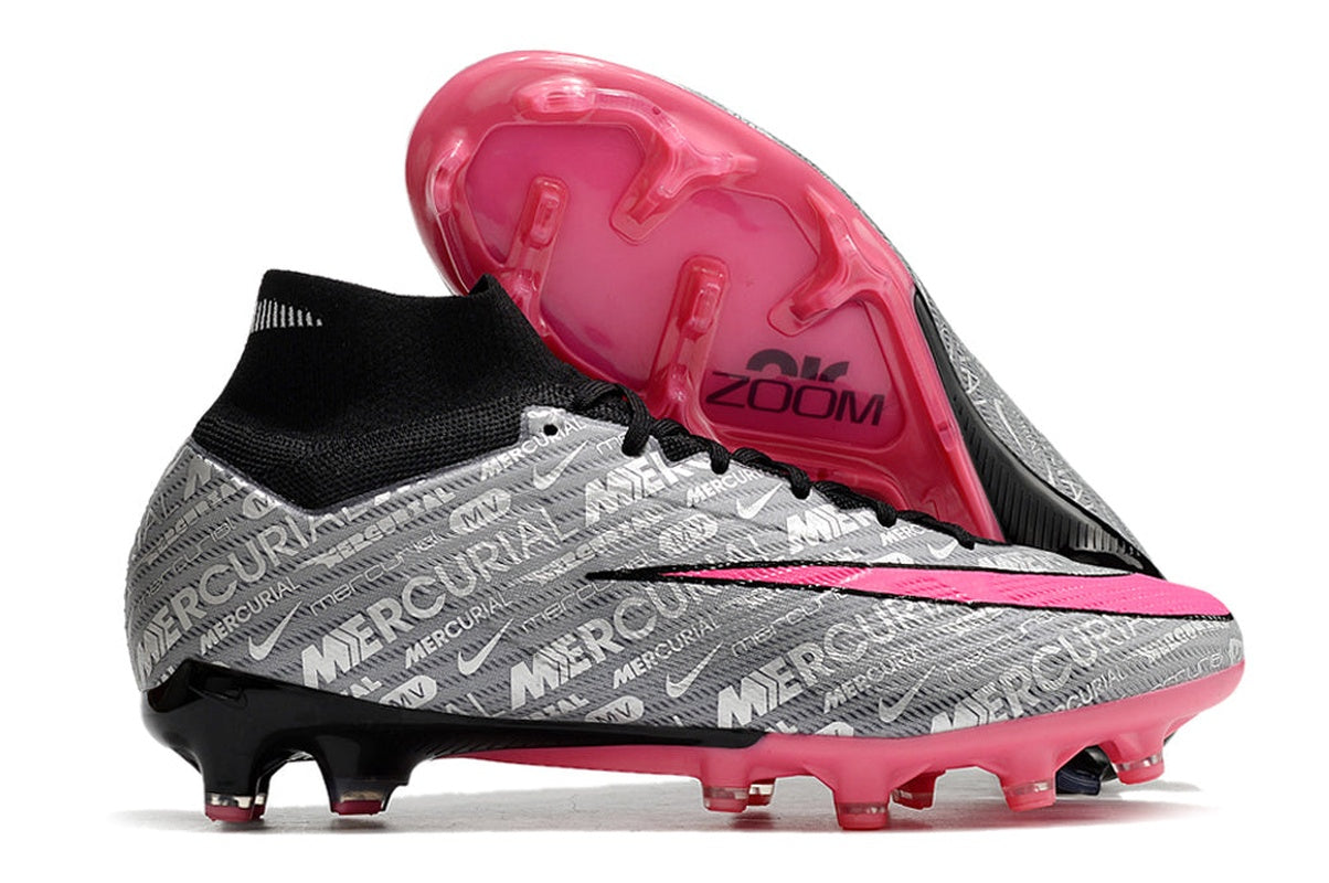 chuteira-infantil-campo-nike-air-zoom-mercurial-superfly-9-elite-fg-prata-e-rosa-25-anos-nike-3