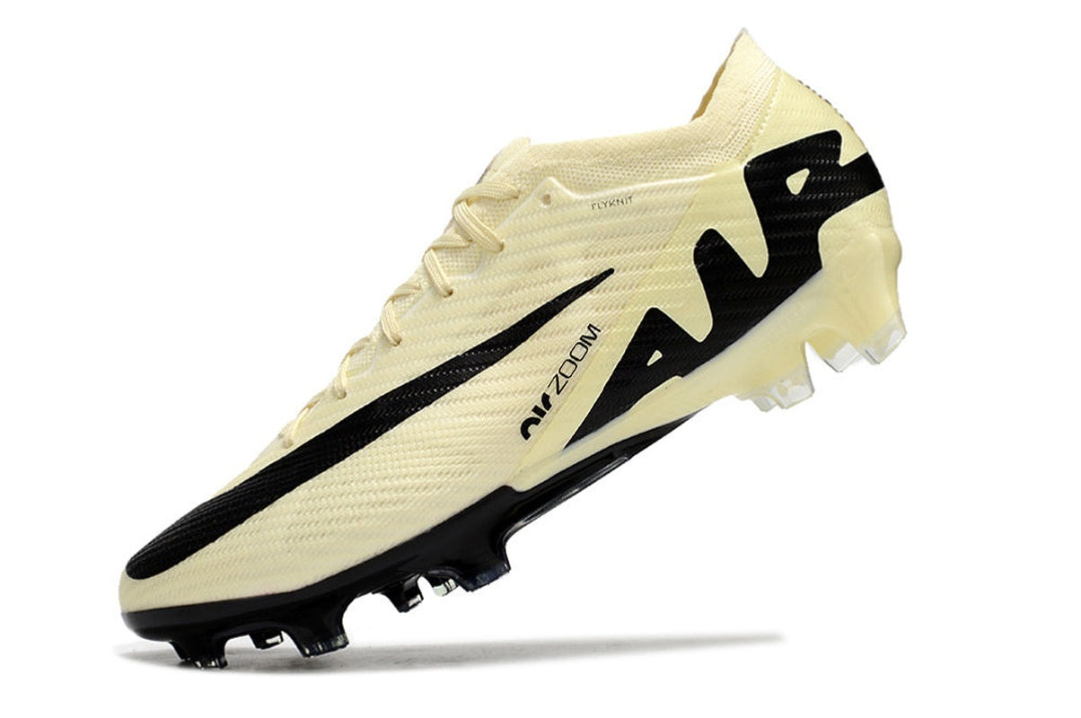 chuteira-infantil-campo-nike-air-zoom-mercurial-vapor-15-elite-fg-bege-e-preta-mad-ready-pack-6