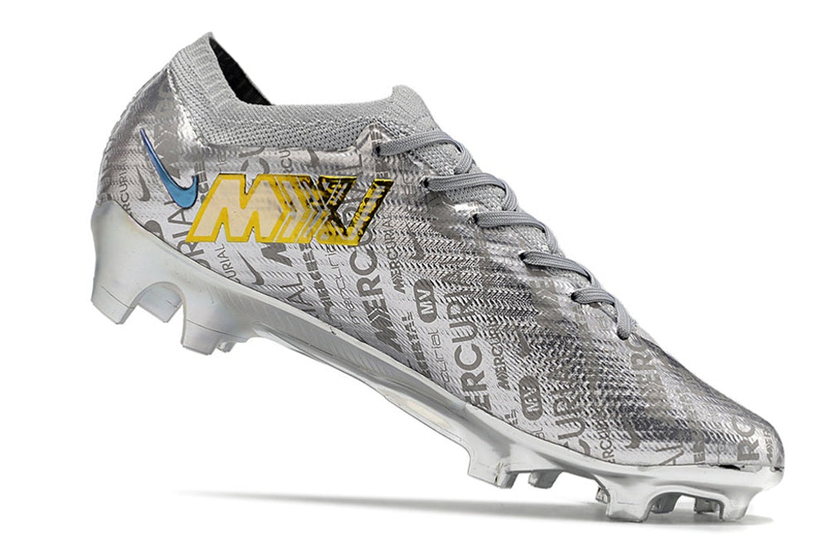 chuteira-infantil-campo-nike-air-zoom-mercurial-vapor-15-elite-fg-prata-nike-25-anos-3