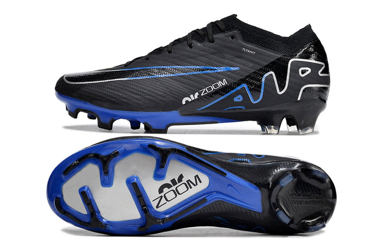 chuteira-infantil-campo-nike-air-zoom-mercurial-vapor-15-elite-fg-preta-e-azul-shadow-pack-5
