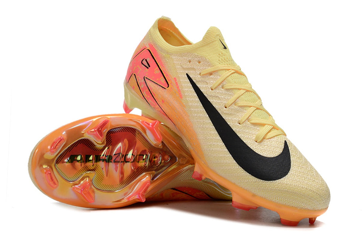 chuteira-infantil-campo-nike-air-zoom-mercurial-vapor-16-elite-fg-amarelo-e-laranja-mbappes-7