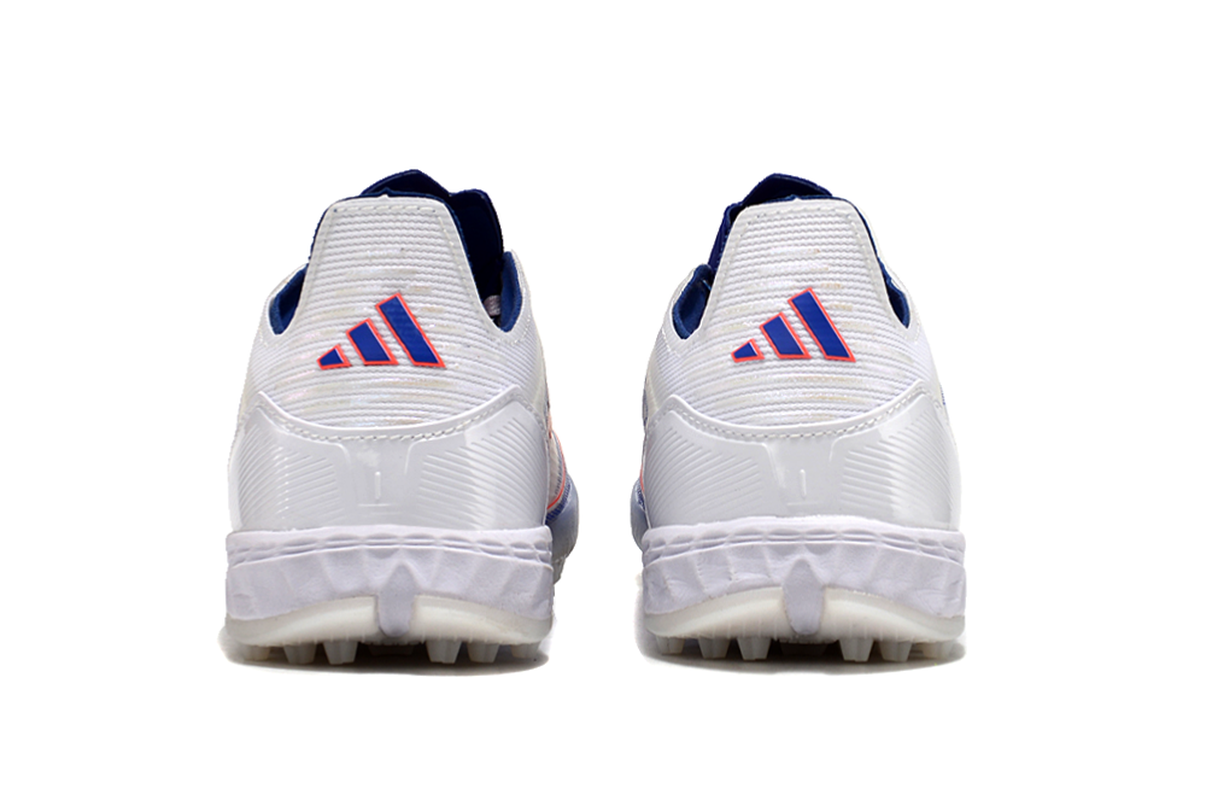 chuteira-infantil-society-adidas-f50-tf-branca-azul-e-vermelha-advancement-pack-5