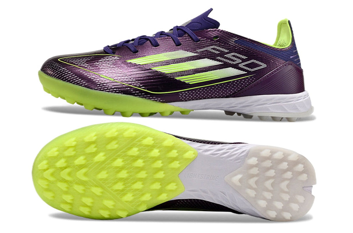 chuteira-infantil-society-adidas-f50-tf-roxa-e-verde-fast-reborn-pack-4