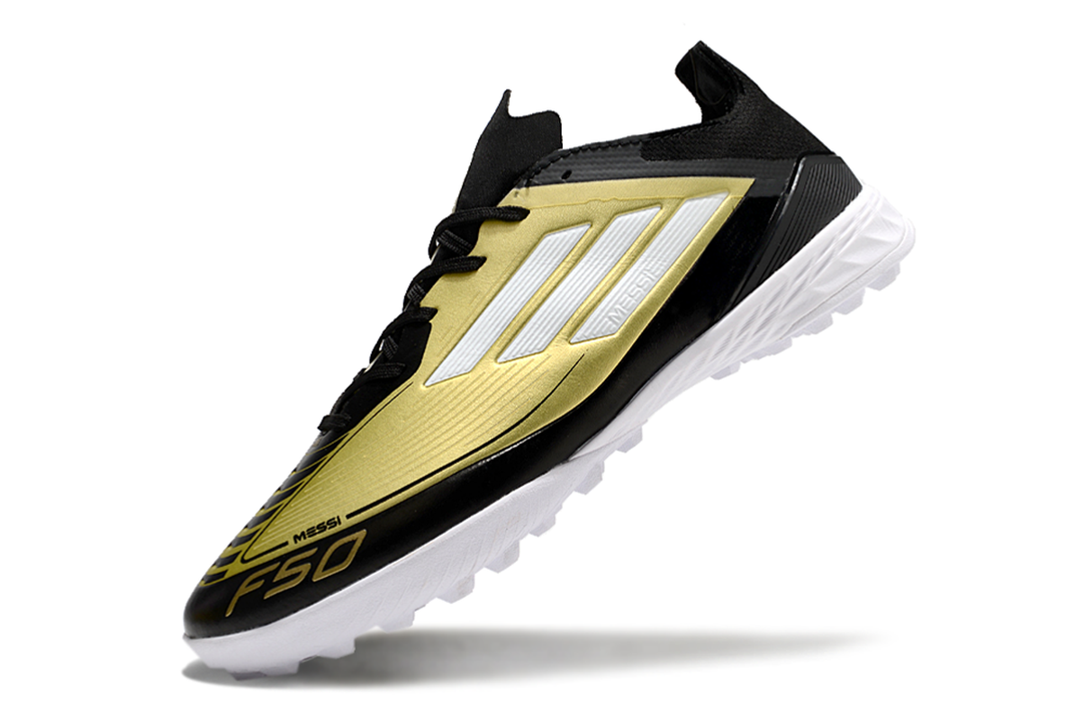 chuteira-society-adidas-f50-messi-tf-preto-e-dourado-triunfo-dorado-pack-6