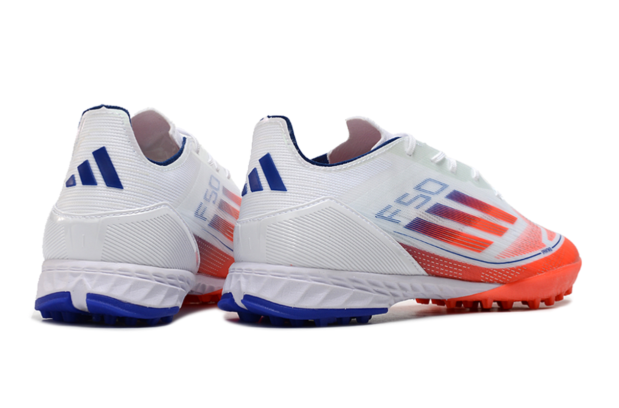 chuteira-society-adidas-f50-tf-branca-vermelha-e-azul-advancement-pack-4