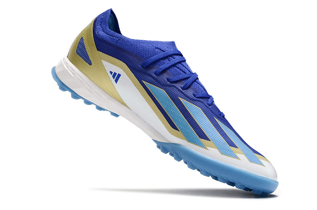 chuteira-society-adidas-x-crazyfast-messi1-tf-azul-branco-e-dourado-spark-gen10s-7