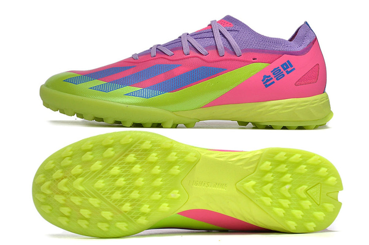 chuteira-society-adidas-x-crazyfast1-tf-rosa-e-verde-son-3