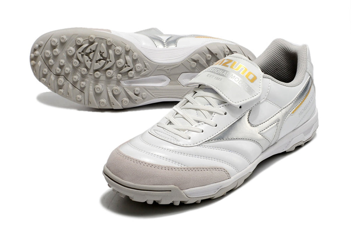 chuteira-society-mizuno-morelia-3-tf-branca-e-prata-beta-shining-2