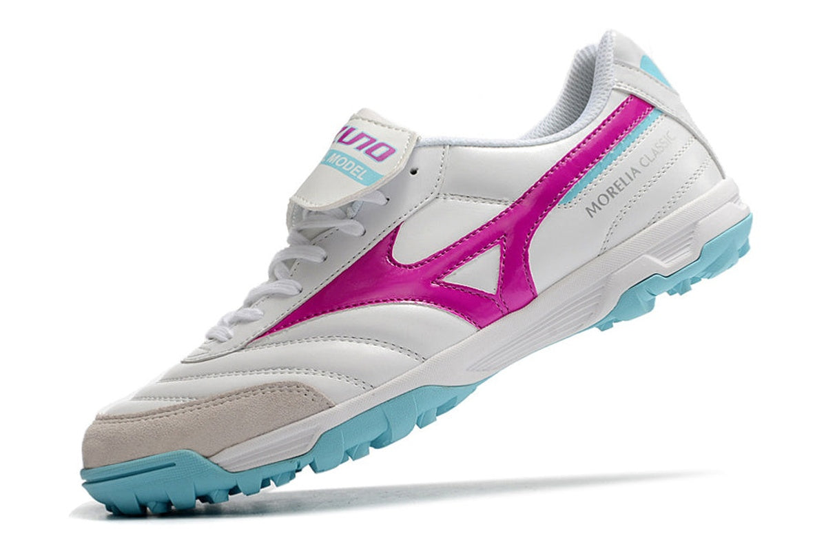 chuteira-society-mizuno-morelia-3-tf-branca-rosa-e-azul-4