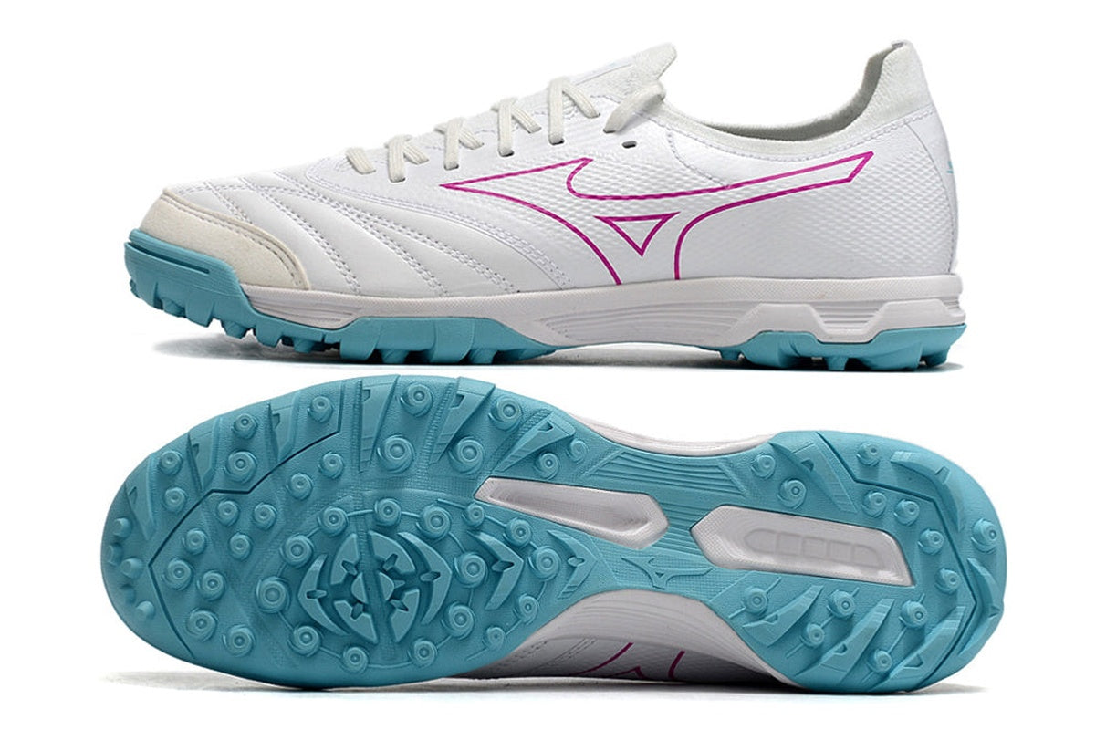 chuteira-society-mizuno-morelia-neo-beta-tf-branca-azul-e-rosa-4