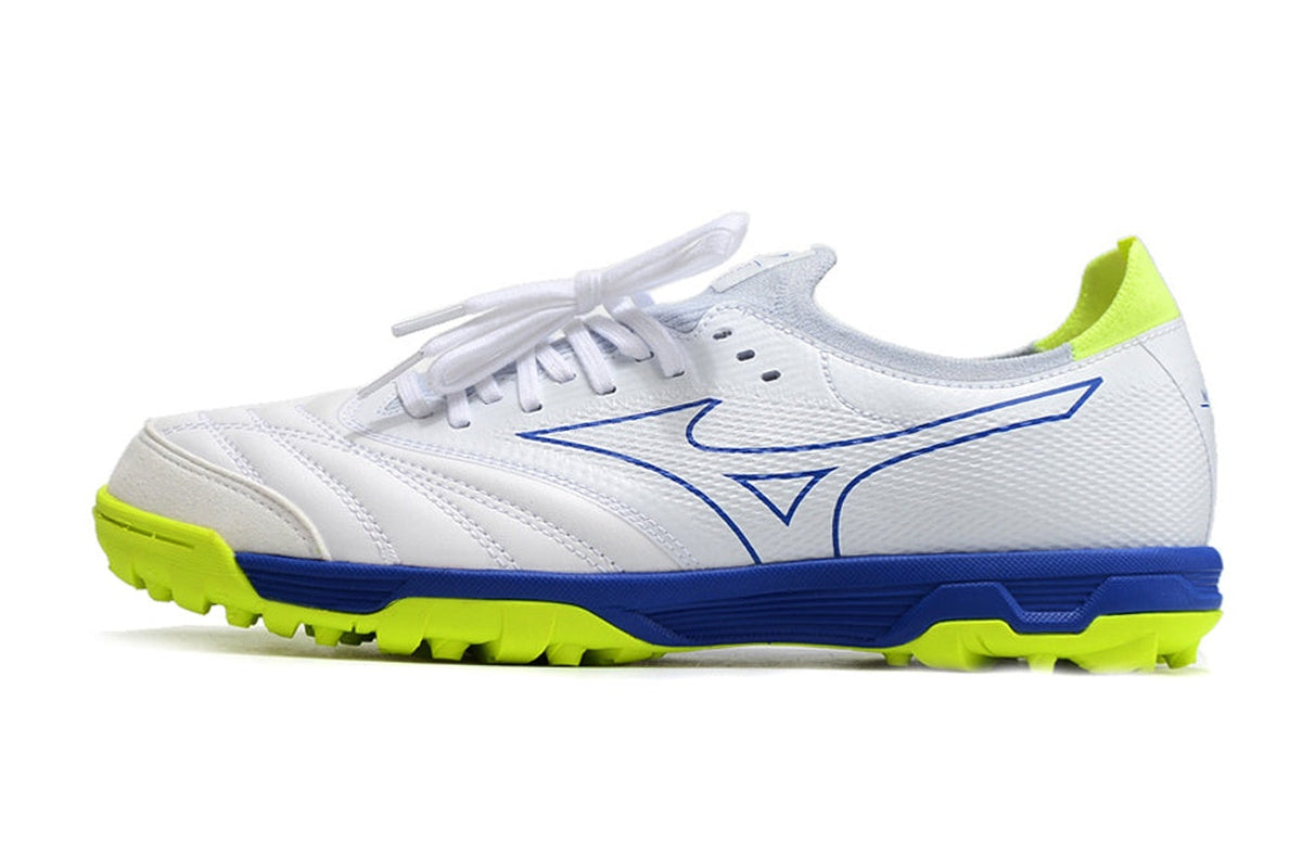 chuteira-society-mizuno-morelia-neo-beta-tf-branca-azul-e-verde-below-zero-1