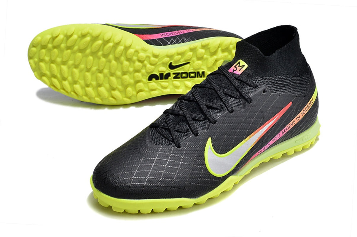 chuteira-society-nike-air-zoom-mercurial-superfly-9-elite-tf-preta-e-colorida-2