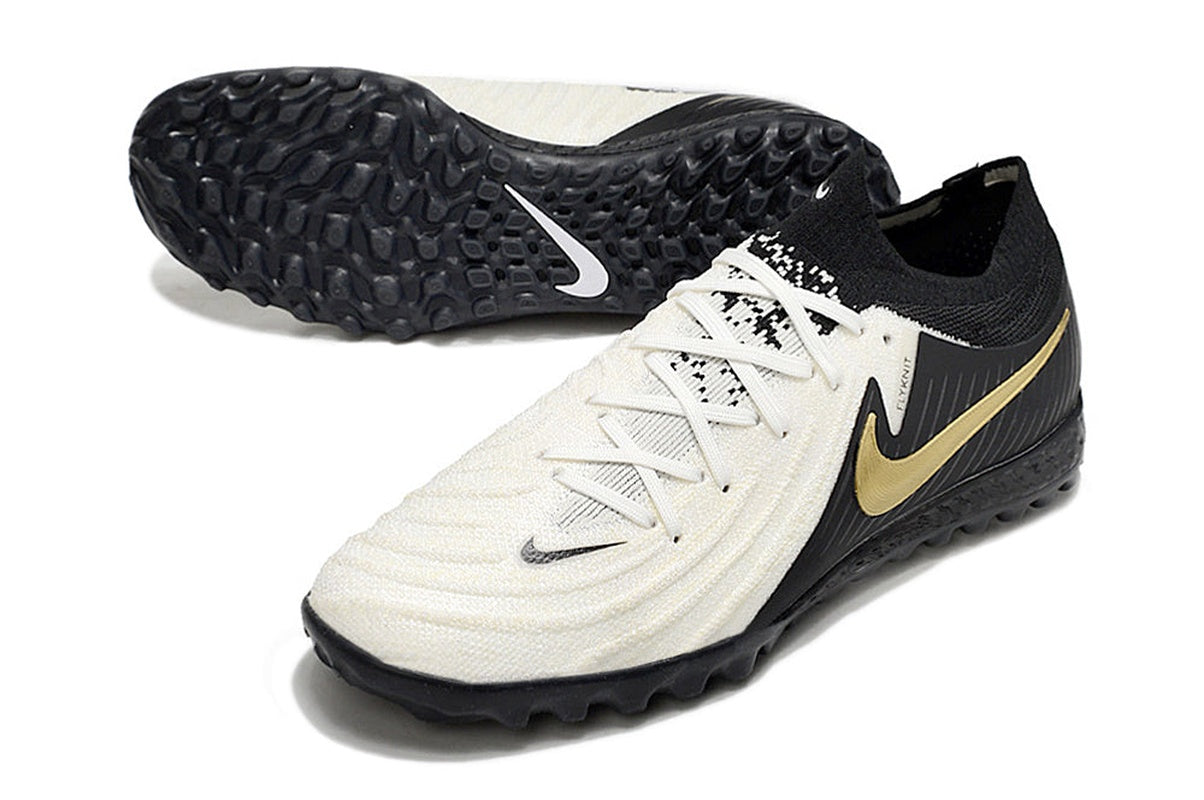 chuteira-society-nike-phantom-gx-2-elite-tf-preta-branca-e-dourada-mad-ready-pack-4