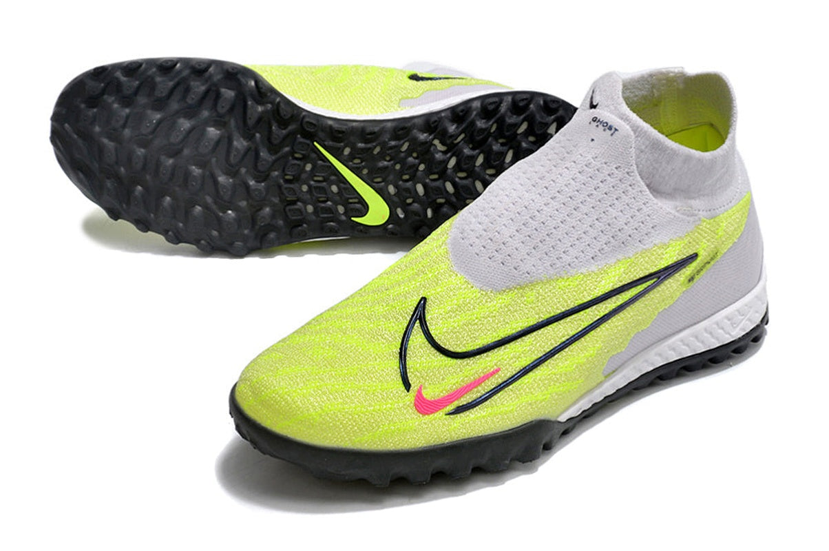 chuteira-society-nike-phantom-gx-df-elite-tf-cinza-e-verde-luminous-pack-4