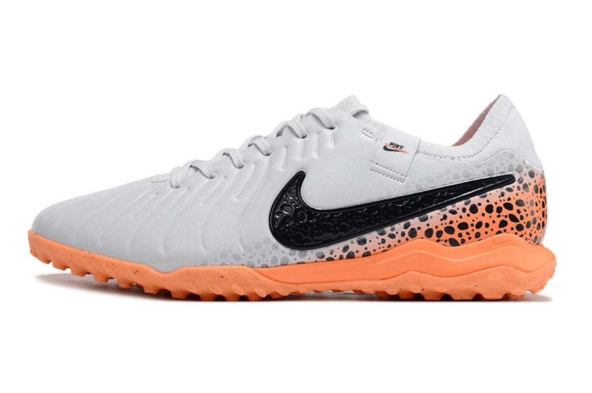 chuteira-society-nike-tiempo-legend-10-pro-tf-branca-preta-e-laranja-electric-pack-1