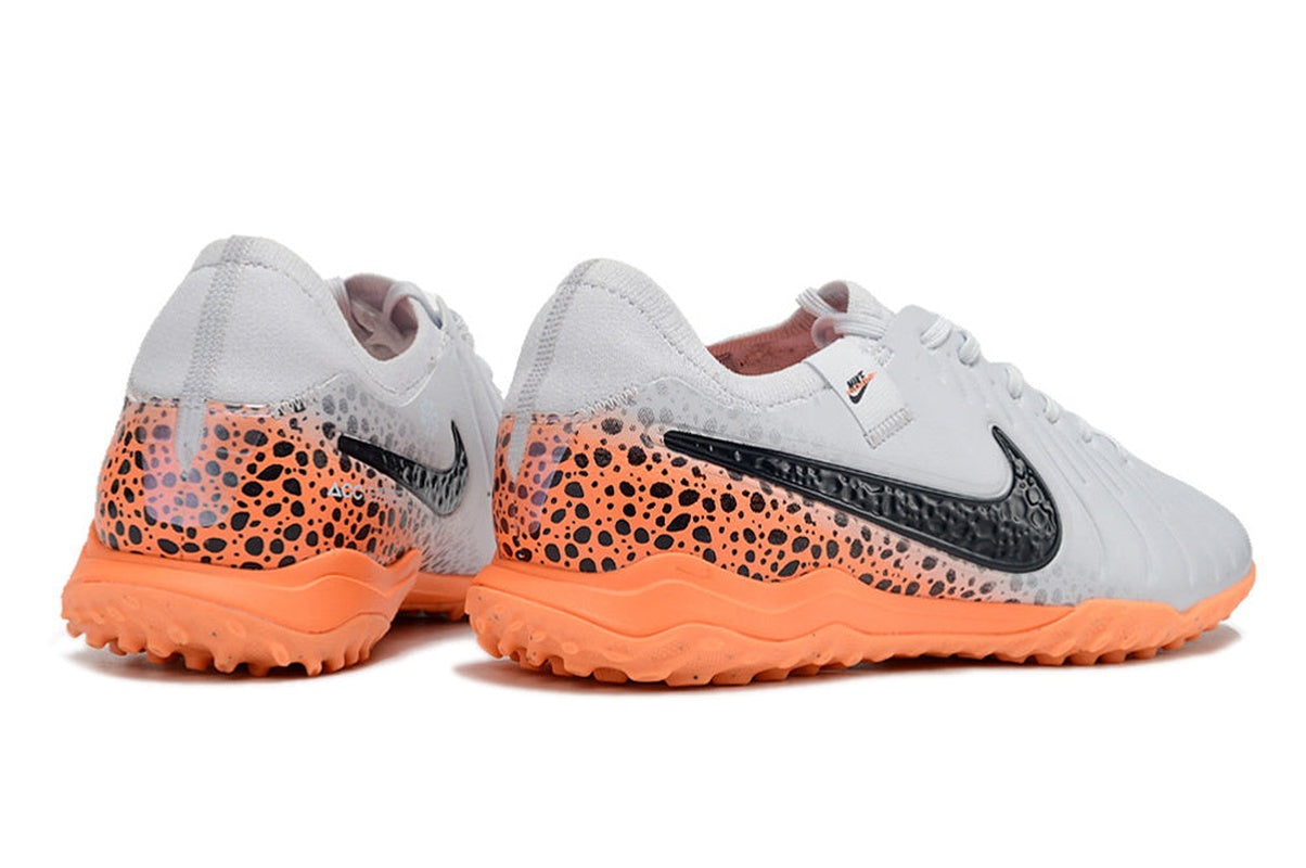 chuteira-society-nike-tiempo-legend-10-pro-tf-branca-preta-e-laranja-electric-pack-3