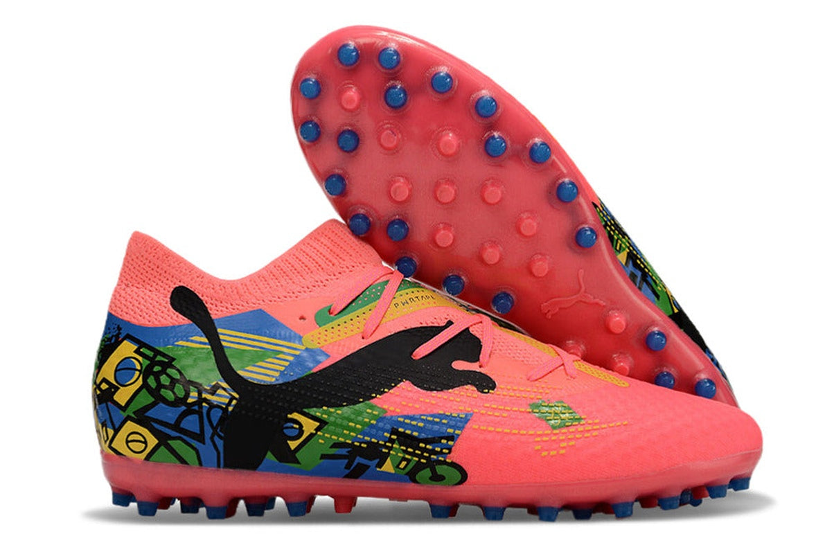 chuteira-society-puma-future-7-mg-rosa-azul-verde-e-amarelo-brazil-pack-2