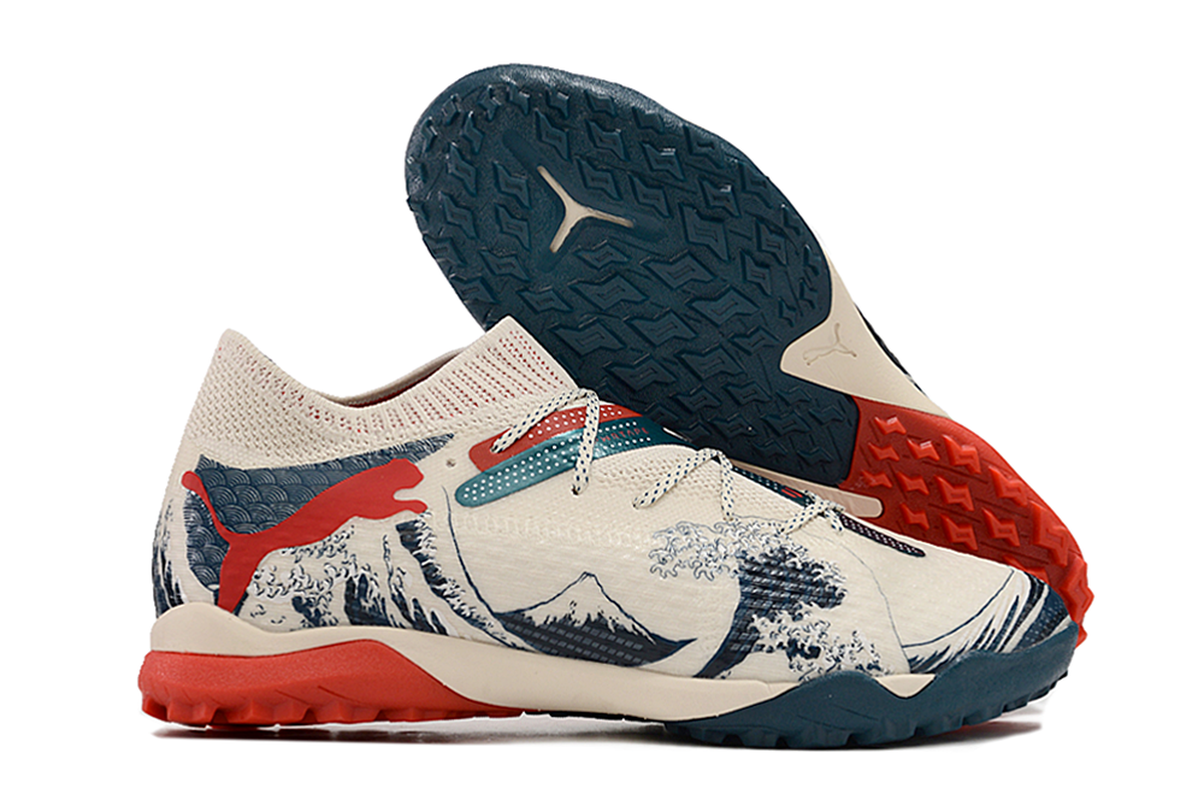 chuteira-society-puma-future-7-tf-bege-preta-e-vermelha-3