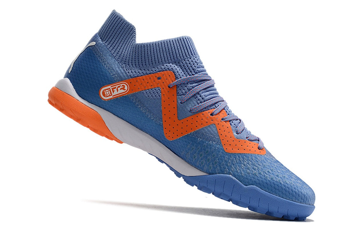 chuteira-society-puma-future-ultimate-tf-roxa-e-laranja-supercharge-pack-7