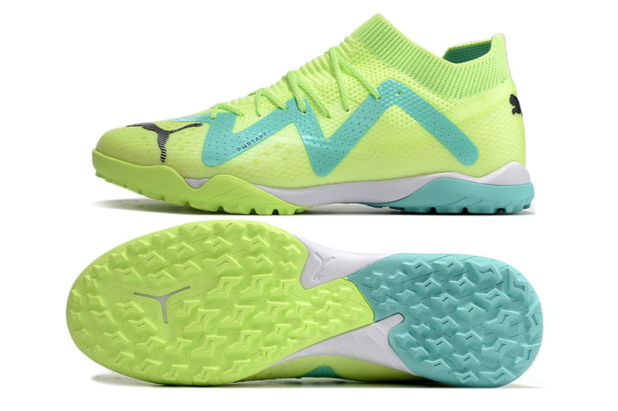 chuteira-society-puma-future-ultimate-tf-verde-pursuit-pack-4