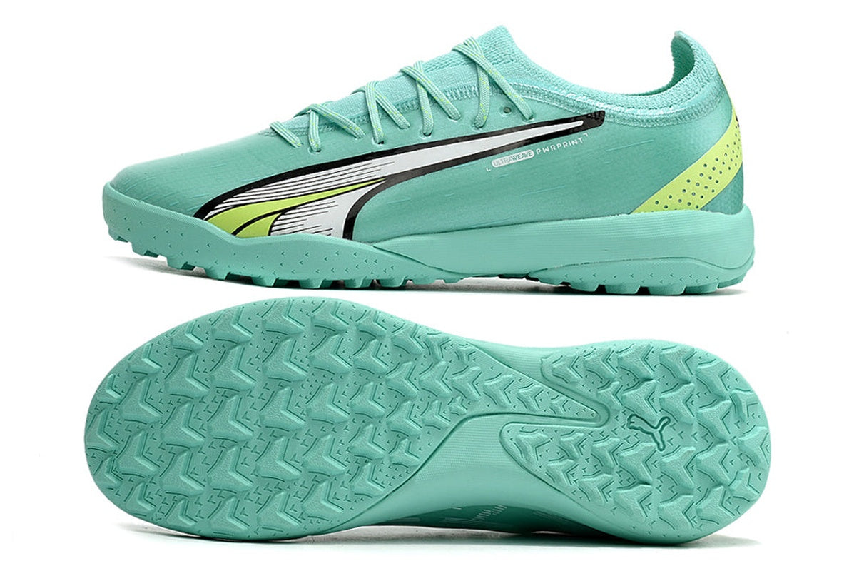 chuteira-society-puma-ultra-ultimate-14-tf-verde-pursuit-pack-3