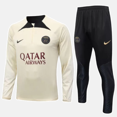 Conjunto de Treino PSG - Masculino - Beje