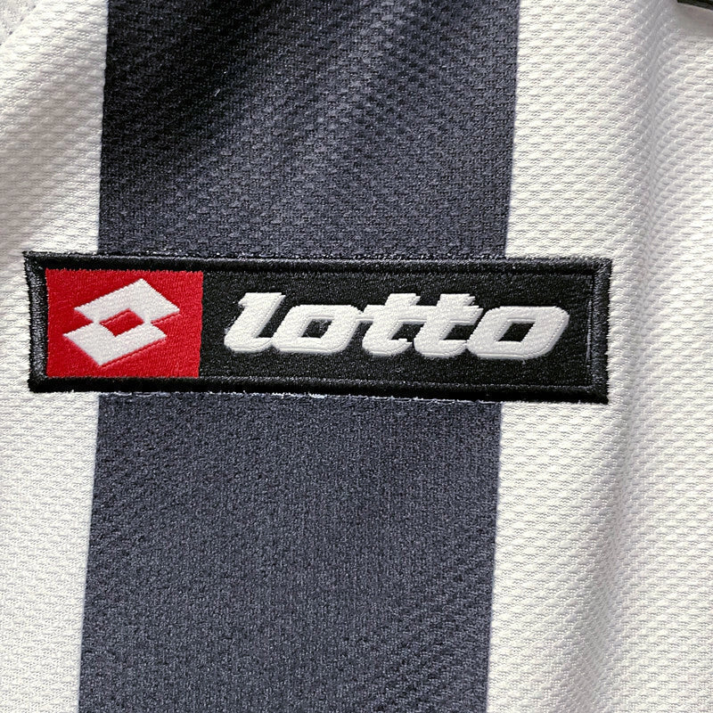 Camisa Atlético Mineiro Centenário Retrô 2008 Preta e Branca - Lotto